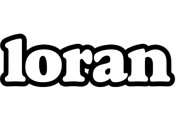 Loran panda logo