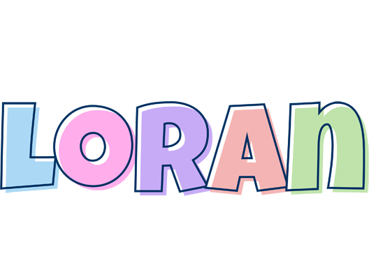 Loran pastel logo