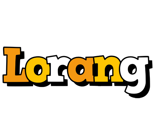Lorang cartoon logo