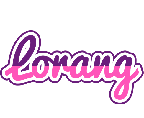 Lorang cheerful logo