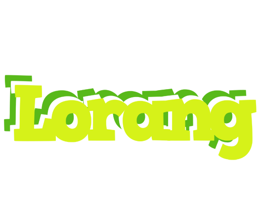 Lorang citrus logo