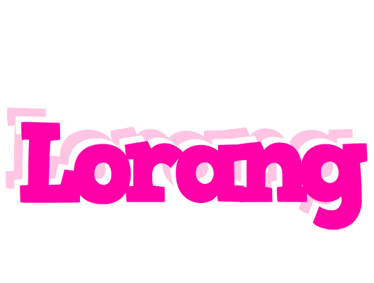 Lorang dancing logo