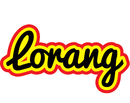 Lorang flaming logo