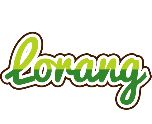 Lorang golfing logo