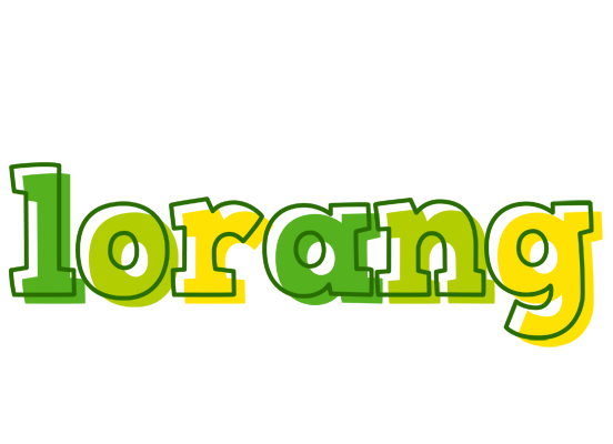 Lorang juice logo