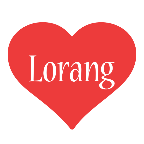Lorang love logo