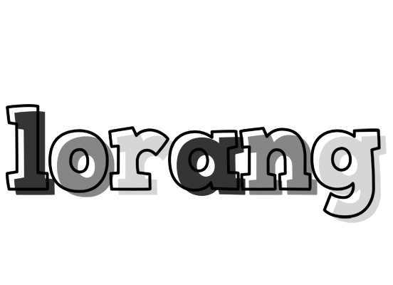 Lorang night logo