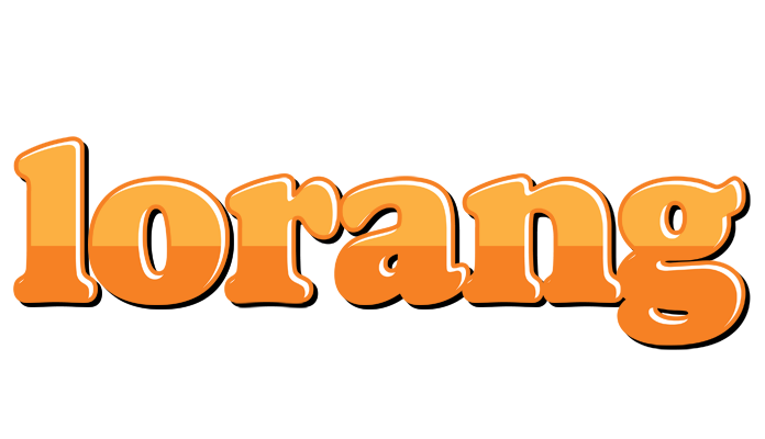 Lorang orange logo