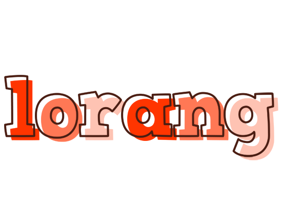 Lorang paint logo