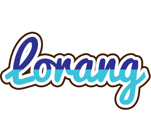 Lorang raining logo