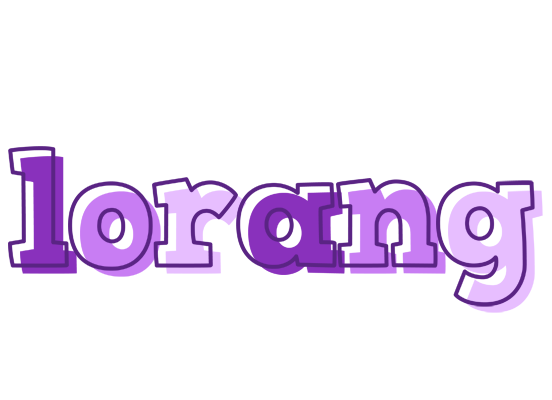 Lorang sensual logo