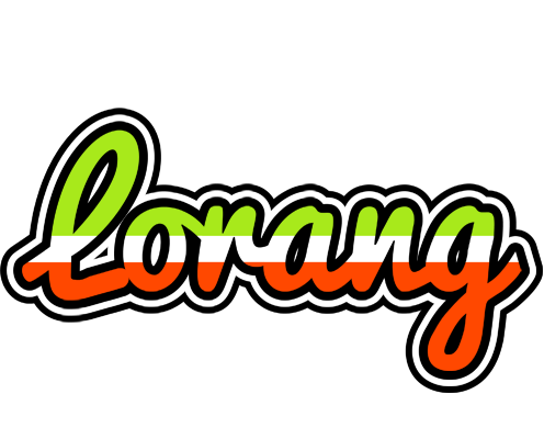 Lorang superfun logo