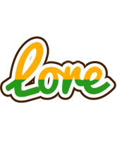 Lore banana logo