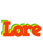 Lore bbq logo