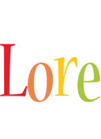 Lore birthday logo