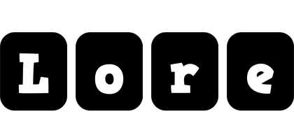 Lore box logo