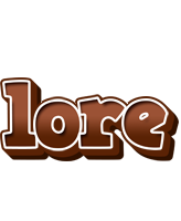 Lore brownie logo