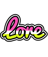 Lore candies logo