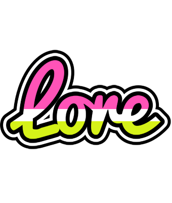 Lore candies logo