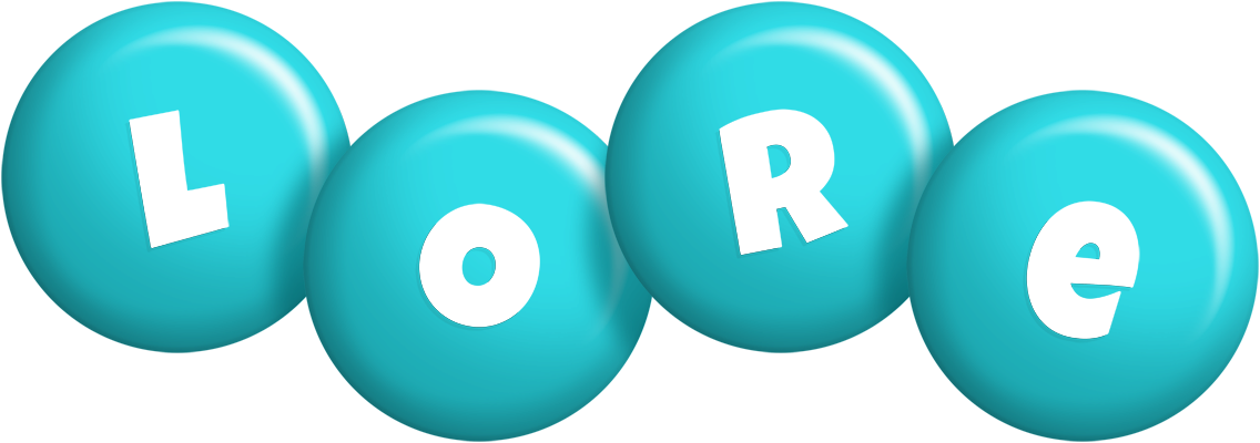 Lore candy-azur logo