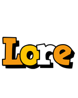 Lore cartoon logo