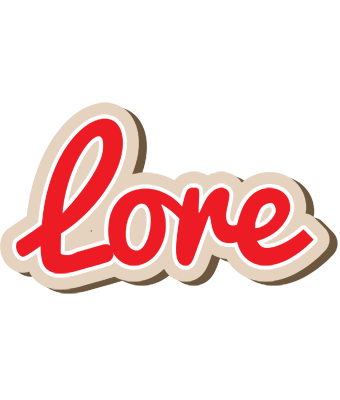 Lore chocolate logo