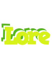 Lore citrus logo