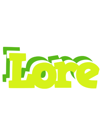 Lore citrus logo