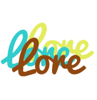 Lore cupcake logo