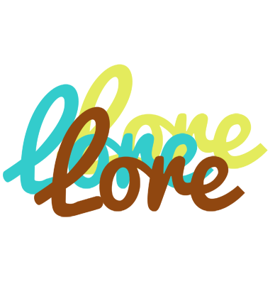 Lore cupcake logo