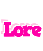 Lore dancing logo