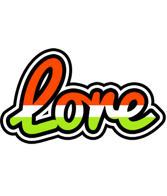 Lore exotic logo