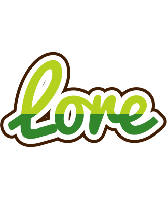 Lore golfing logo