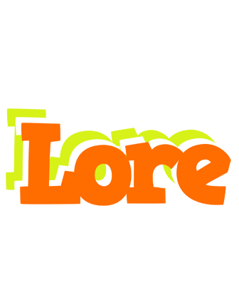 Lore healthy logo