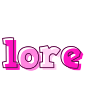 Lore hello logo