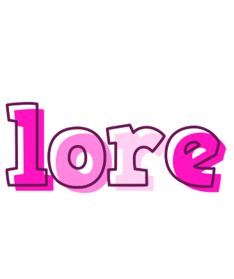 Lore hello logo