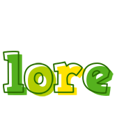 Lore juice logo