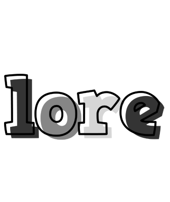 Lore night logo