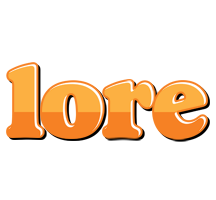 Lore orange logo