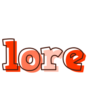 Lore paint logo