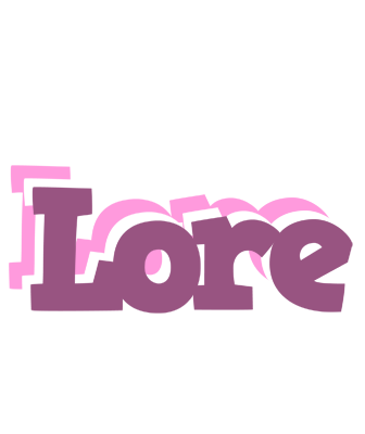 Lore relaxing logo