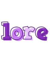 Lore sensual logo