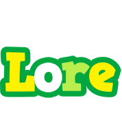 Lore soccer logo