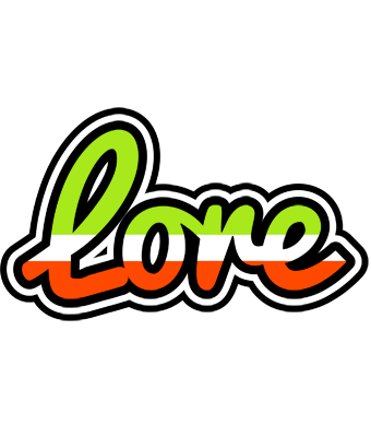 Lore superfun logo