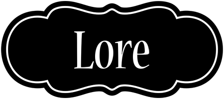 Lore welcome logo