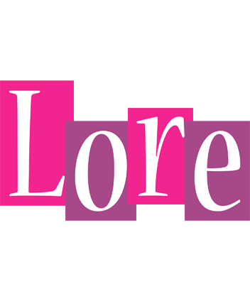 Lore whine logo