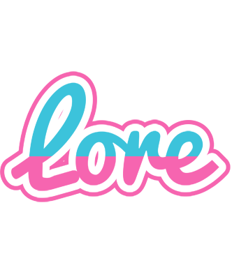 Lore woman logo
