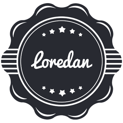 Loredan badge logo