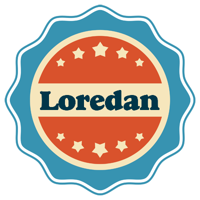 Loredan labels logo