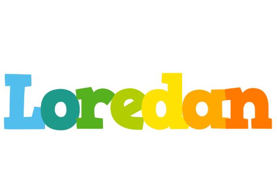 Loredan rainbows logo